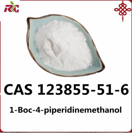 Pharmaceutical Intermediate CAS 123855-51-6 1-Boc-4-Piperidinemethanol Chemicals Product